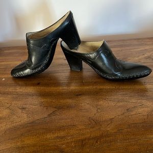 Frye slip on booties